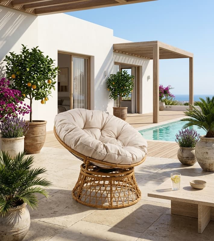 Armchair Rotary — έπιπλα εξωτερικού χώρου στην Κύπρο