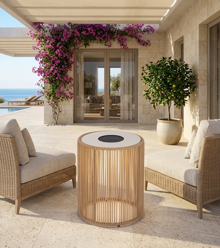 Auxiliary Table Steel Solar — έπιπλα εξωτερικού χώρου στην Κύπρο