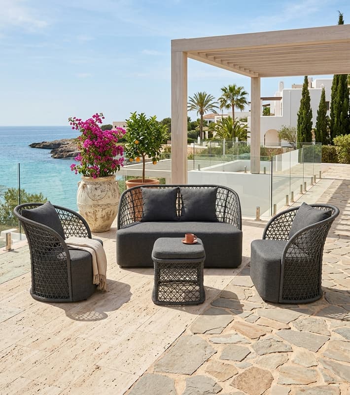 Lounge set 3pcs TUCUMÁN with cushions — уличная мебель на Кипре