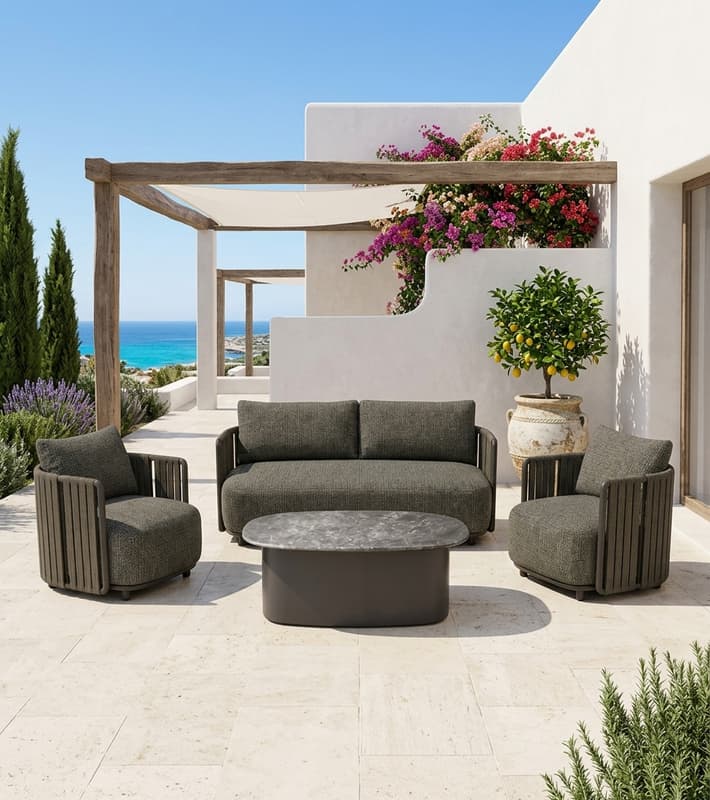 Lounge set 4 pcs PENNY outdoor — уличная мебель на Кипре
