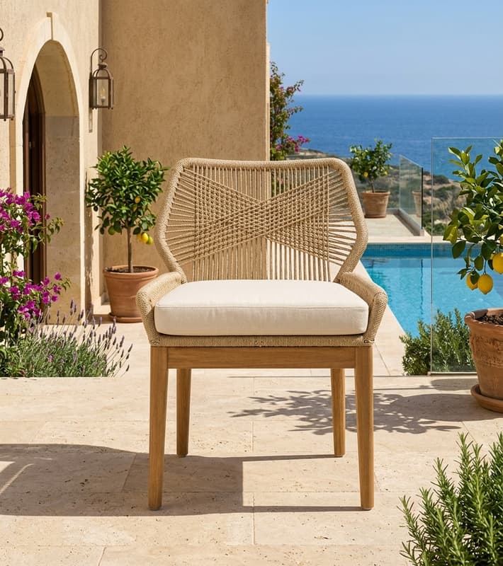 Outdoor Armchair - Chloe — έπιπλα εξωτερικού χώρου στην Κύπρο