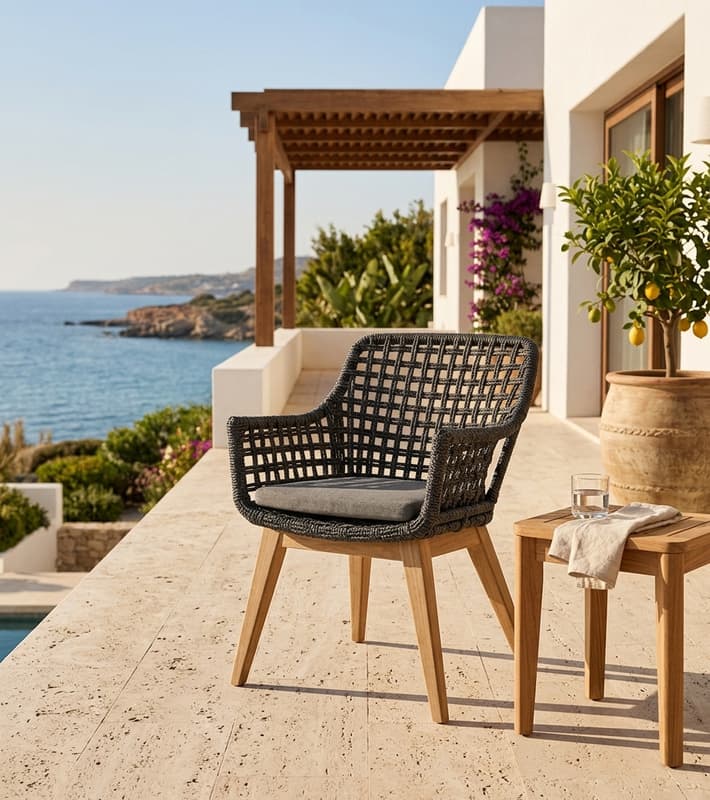 Outdoor Armchair- Madison — уличная мебель на Кипре