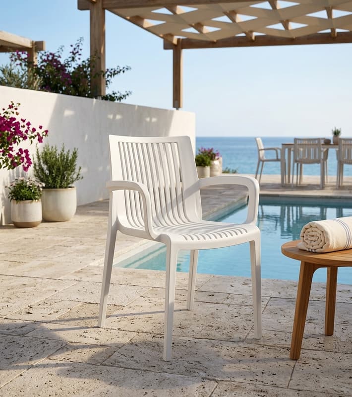 Outdoor Armchair - Stripes — уличная мебель на Кипре