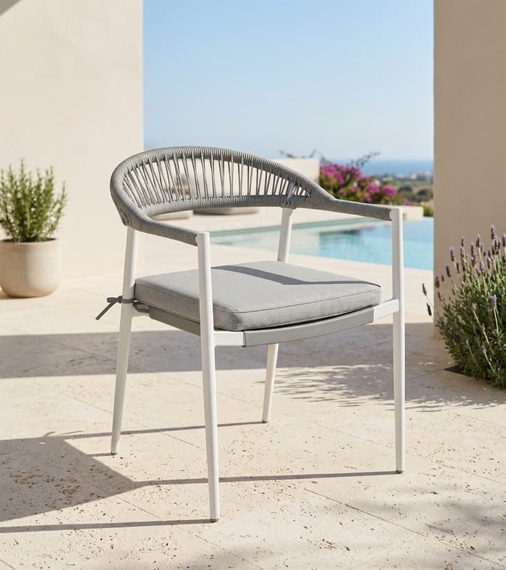 Outdoor Armchair with cushion- Corrientes — outdoor furniture available in Cyprus