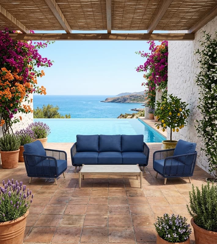 Outdoor Sofa Set - Banes — уличная мебель на Кипре