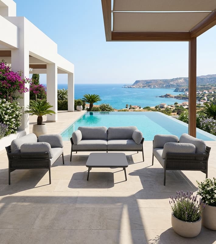 Outdoor Sofa Set - Belem — уличная мебель на Кипре