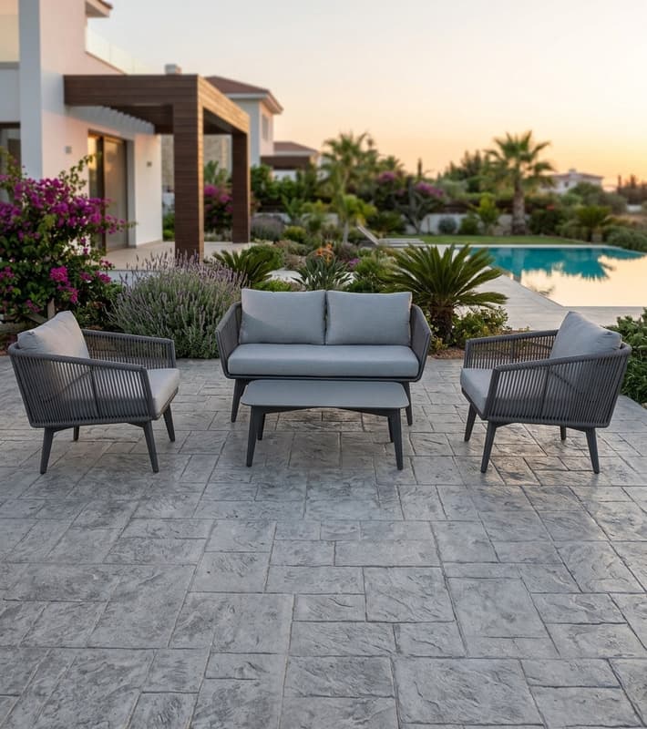 Outdoor Sofa Set - Cancun — уличная мебель на Кипре