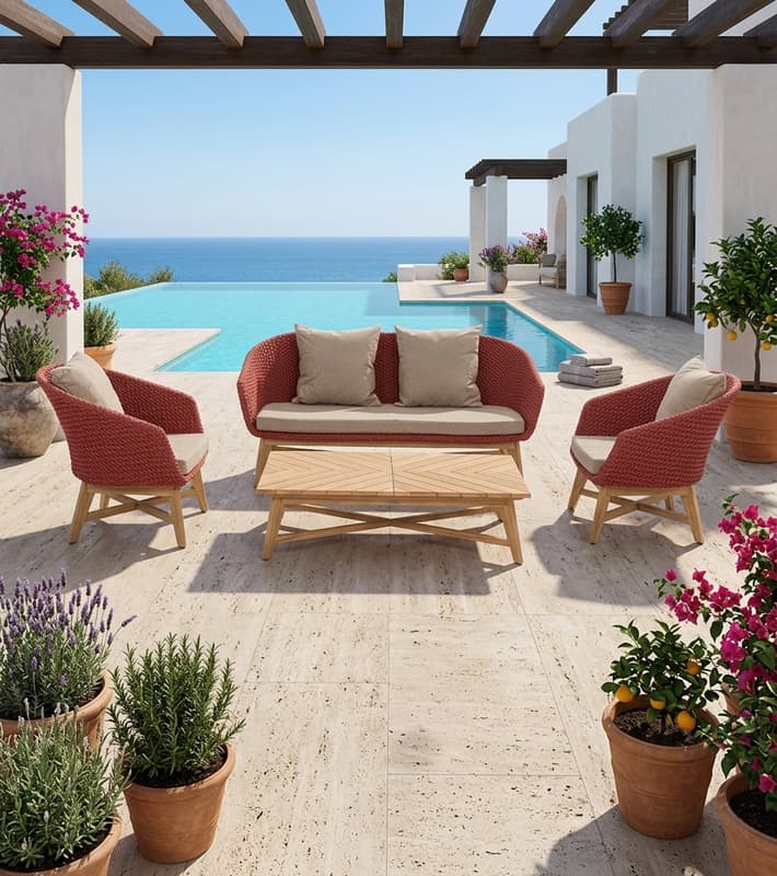 Outdoor Sofa Set - Coachella — έπιπλα εξωτερικού χώρου στην Κύπρο