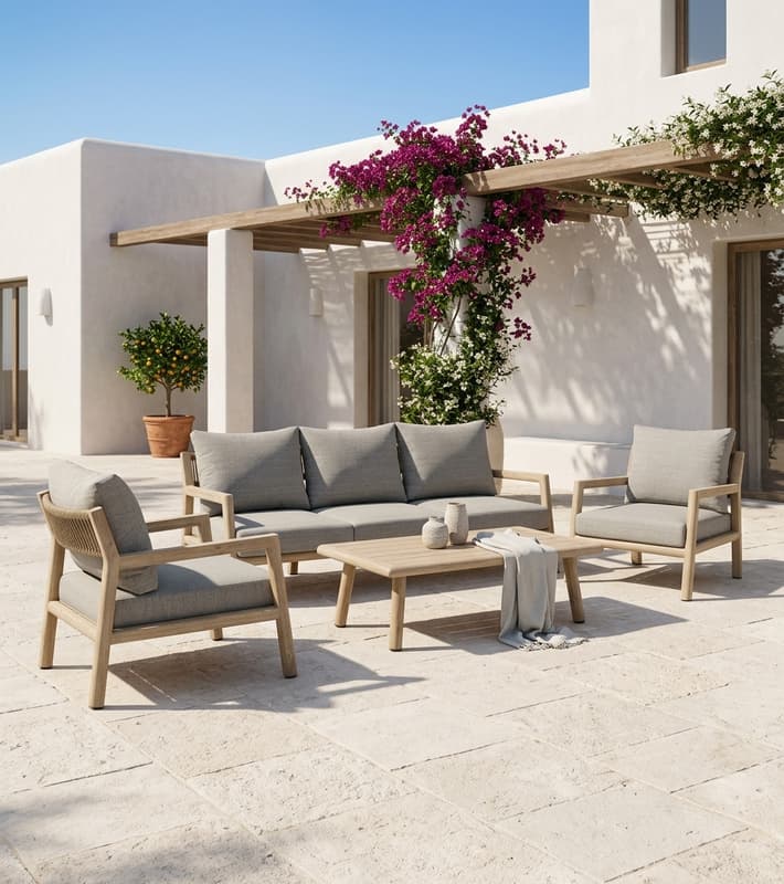 Outdoor Sofa Set - Kingstone — outdoor furniture available in Cyprus