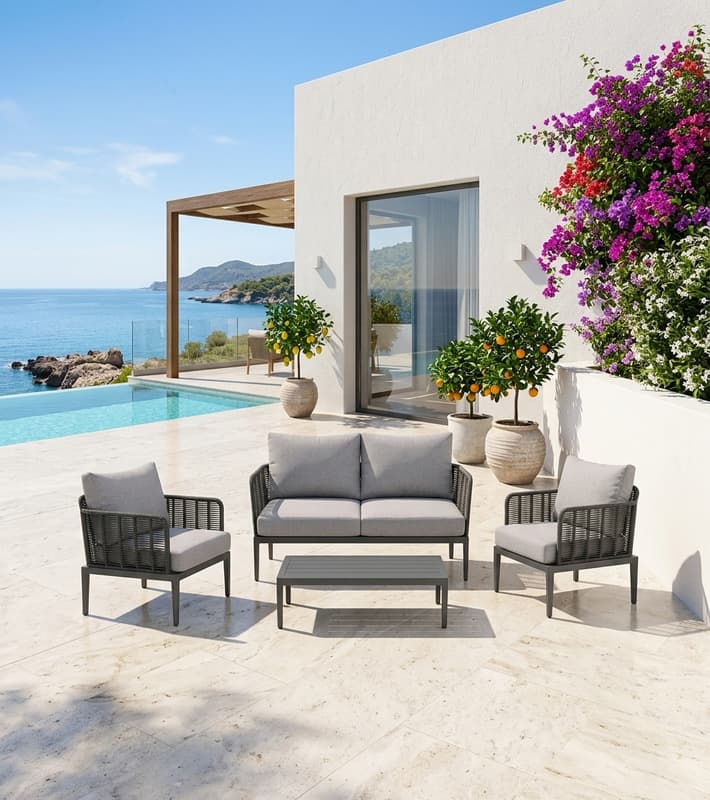 Outdoor Sofa Set - Marigot — уличная мебель на Кипре