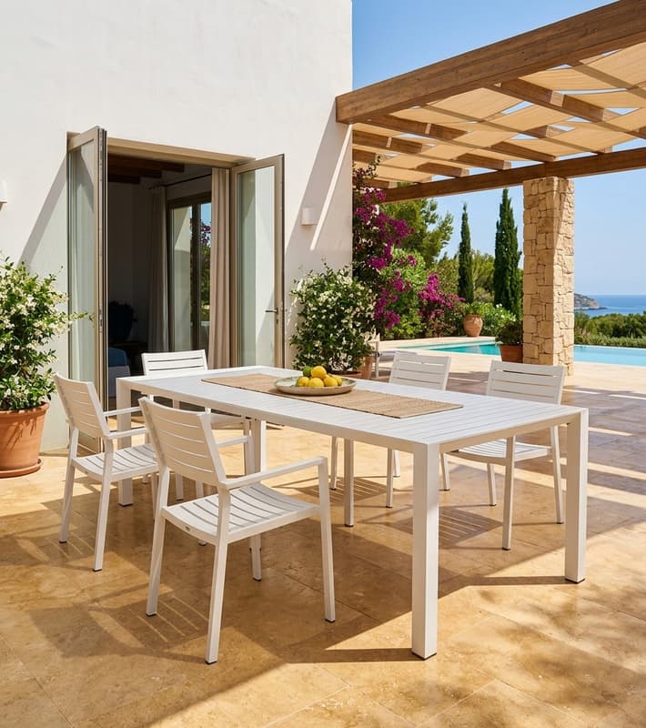 Outdoor Table Extendable - Console — уличная мебель на Кипре